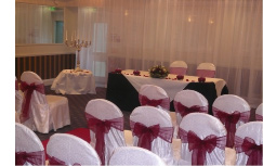 Ambiance wedding chair cover hire