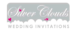 Silver Clouds Wedding Stationery